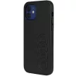 Audi Szintetikus bőr AU-TPUPCIP12P-TT/D1-BK iPhone 12/12 Pro 6.1", hátlap, tok, fekete