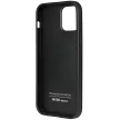 Audi Szintetikus bőr AU-TPUPCIP12P-TT/D1-BK iPhone 12/12 Pro 6.1", hátlap, tok, fekete