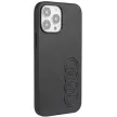 Audi Szintetikus bőr AU-TPUPPCIP13PM-TT/D1-BK iPhone 13 Pro Max 6.7", hátlap, tok, fekete