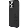 Audi Szintetikus bőr AU-TPUPPCIP13PM-TT/D1-BK iPhone 13 Pro Max 6.7", hátlap, tok, fekete