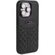 Audi Genuine Leather AU-TPUPPCIP14P-Q8/D1-BK iPhone 14 Pro 6.1", hátlap, tok, fekete