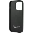 Audi Genuine Leather AU-TPUPPCIP14P-Q8/D1-BK iPhone 14 Pro 6.1", hátlap, tok, fekete