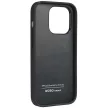 Audi Szintetikus bőr AU-TPUPPCIP14P-TT/D1-BK iPhone 14 Pro 6.1", hátlap, tok, fekete