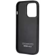 Audi Szintetikus bőr AU-TPUPPCIP14P-TT/D1-BK iPhone 14 Pro 6.1", hátlap, tok, fekete