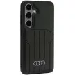Audi Szintetikus bőr MagSafe S24 hátlap, tok, fekete