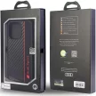 Audi Carbon Fiber AUS-TPUPCIP13P-R8/D1-BK Stripe iPhone 13/13 Pro 6.1", hátlap, tok, fekete