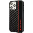 Audi Carbon Fiber Stripe AUS-TPUPCIP14P-R8/D1-BK iPhone 14 Pro 6.1", hátlap, tok, fekete