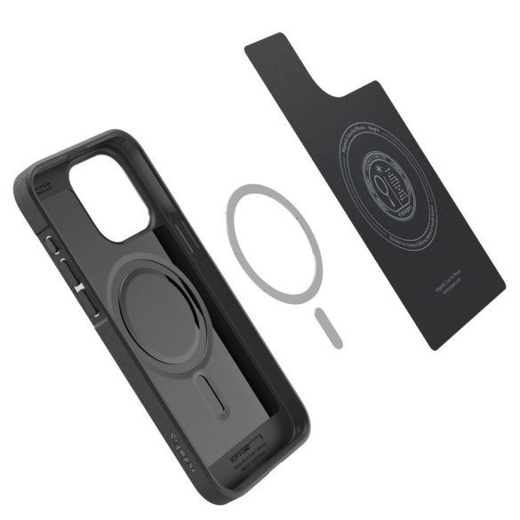 Spigen Core Armor Mag iPhone 15 Pro Max magsafe kompatibilis hátlap, tok, fekete