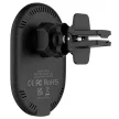 Nillkin Magnetic Car Holder Qi, Magsafe kompatibilis autós telefon tartó és töltő 10W szellőzőrácsra, fekete