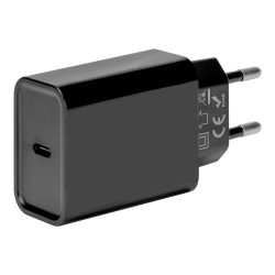   OBAL:ME Wall Charger USB-C hálózati adapter, PD, 20W, fekete