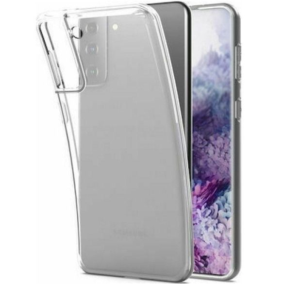Tactical Samsung Galaxy S21 Plus szilikon hátlap, tok, átlátszó