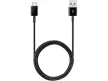 Samsung EP-TA200EBE+EP-DR140ABE USB gyári hálózati töltő, gyorstöltő adapter USB-A/USB-C kábellel, 15W, (doboz nélküli), fekete
