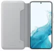 Samsung gyári LED View Case cover Samsung Galaxy S22 Plus (EF-NS906PJEGEE) oldalra nyíló tok, szürke