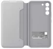 Samsung gyári LED View Case cover Samsung Galaxy S22 Plus (EF-NS906PJEGEE) oldalra nyíló tok, szürke