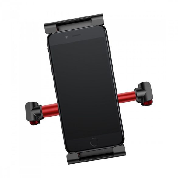 Baseus SUHZ-91 univerzális autós telefon és tablet tartó fejtámlára, piros-fekete