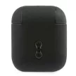 BMW Airpods Signature valódi bőr (BMA2CSLBK) tok, fekete
