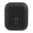 BMW Apple Airpods 1/2 M Collection Carbon szilikon (BMA2WMPUCA) tok, fekete
