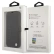 BMW BMFLBKP13SSLLBK iPhone 13 mini 5,4" Book Signature oldalra nyíló tok, fekete