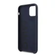 BMW iPhone 11 Pro Silicone (BMHCN58SILNA) hátlap, tok, sötétkék