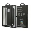 BMW iPhone 12 Pro Max M-Collection Logo Hard Case (BMHCP12LMHOLBK) hátlap, tok, fekete