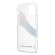 BMW BMHCP12LSKTGT iPhone 12 Pro Max 6,7" Motorsport Tricolor hátlap, tok, átlátszó