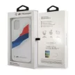 BMW BMHCP12LSKTGT iPhone 12 Pro Max 6,7" Motorsport Tricolor hátlap, tok, átlátszó