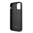 BMW BMHCP12MRSCSK iPhone 12/12 Pro 6,1", Leather Perforate hátlap, tok, fekete