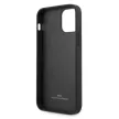 BMW BMHCP12MRSPPPK iPhone 12/12 Pro 6,1", Leather Perforate hátlap, tok, fekete