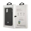 BMW BMHCP12MRSWPK iPhone 12/12 Pro 6,1", Leather Perforate hátlap, tok, fekete
