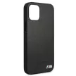 BMW BMHCP12SMHOLBK iPhone 12 mini 5,4", M Collection Smooth PU hátlap, tok, fekete