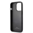 BMW iPhone 13 Pro Leather Curve Perforate eredeti bőr (BMHCP13LRSPPR) hátlap, tok, fekete