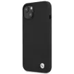 BMW BMHCP13SSILBK iPhone 13 mini 5,4", Silicone Signature hátlap, tok, fekete