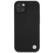 BMW BMHCP13SSILBK iPhone 13 mini 5,4", Silicone Signature hátlap, tok, fekete