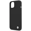 BMW BMHCP13SSILBK iPhone 13 mini 5,4", Silicone Signature hátlap, tok, fekete