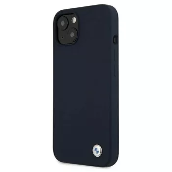   BMW BMHCP13SSILNA iPhone 13 mini 5.4", Silicone Signature hátlap, tok, sötétkék