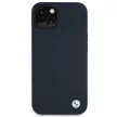 BMW BMHCP13SSILNA iPhone 13 mini 5.4", Silicone Signature hátlap, tok, sötétkék