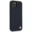 BMW BMHCP13SSILNA iPhone 13 mini 5.4", Silicone Signature hátlap, tok, sötétkék