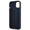 BMW BMHCP13SSILNA iPhone 13 mini 5.4", Silicone Signature hátlap, tok, sötétkék