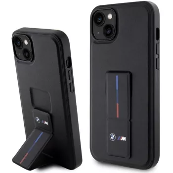   BMW BMHCP14M22GSLK Grip Hot Stamp iPhone 14 Plus 6.7", hátlap, tok, fekete