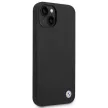 BMW BMHCP14MSILBK iPhone 14 Plus/15 Plus 6,7", Silicone Metal Logo hátlap, tok, fekete