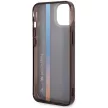 BMW BMHCP14S22HVGV iPhone 14 6.1", IML Tricolor Stripe hátlap, tok, fekete