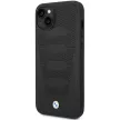 BMW BMHCP14S22RPSK iPhone 14 6.1", Leather Seats Pattern hátlap, tok, fekete