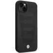 BMW BMHCP14S22RPSK iPhone 14 6.1", Leather Seats Pattern hátlap, tok, fekete