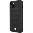 BMW BMHCP14S22RPSK iPhone 14 6.1", Leather Seats Pattern hátlap, tok, fekete