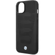 BMW BMHCP14S22RPSK iPhone 14 6.1", Leather Seats Pattern hátlap, tok, fekete