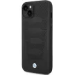 BMW BMHCP14S22RPSK iPhone 14 6.1", Leather Seats Pattern hátlap, tok, fekete