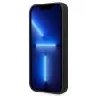 BMW BMHCP14XSILBK iPhone 14 Pro Max 6,7", Silicone Metal Logo hátlap, tok, fekete