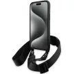 BMW BMHCP15M23PSCCK M Edition Carbon Stripe & Strap iPhone 14 Plus/15 Plus hátlap, tok, fekete