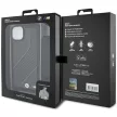 BMW BMHCP15M23PSCCK M Edition Carbon Stripe & Strap iPhone 14 Plus/15 Plus hátlap, tok, fekete