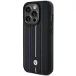 BMW BMHCP15X22RVSK iPhone 15 Pro Max 6.7", Stamp Blue Lines, hátlap, tok, fekete